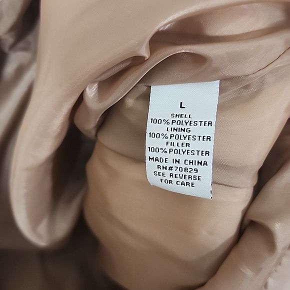 Rue21 Light Pink Zip-Up Puffer Vest Size Large New - Picture 4 of 9